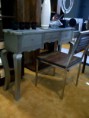 CONSOLA METALICA 100X30X80 CM